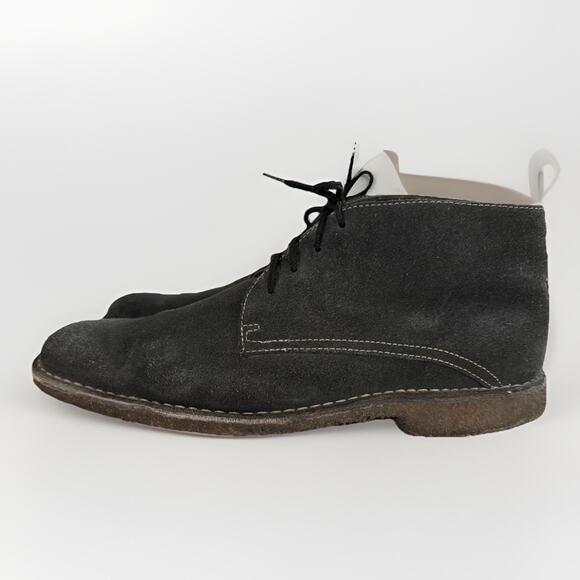 Johnston & Murphy Suede Chukka Boots - Men’s 12M - Blue / Gray Shoes